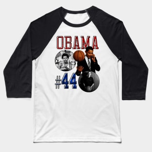 Obama Basketball T-Shirt Baseball T-Shirt